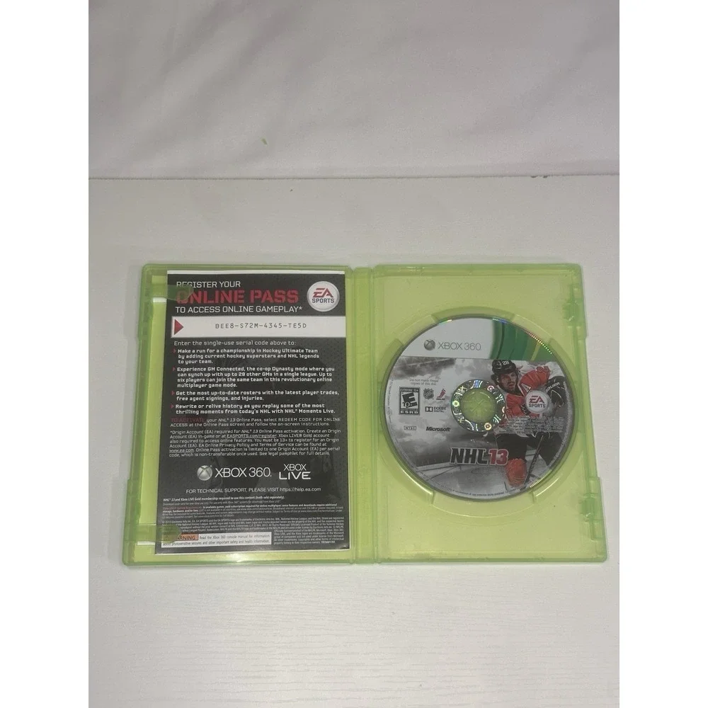 NHL 13 Xbox 360 Complete CIB EA Sports